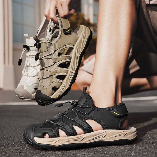 Damen Sportliche Outdoorsandalen mit rutschfester Sohle und atmungsaktivem Obermaterial EB