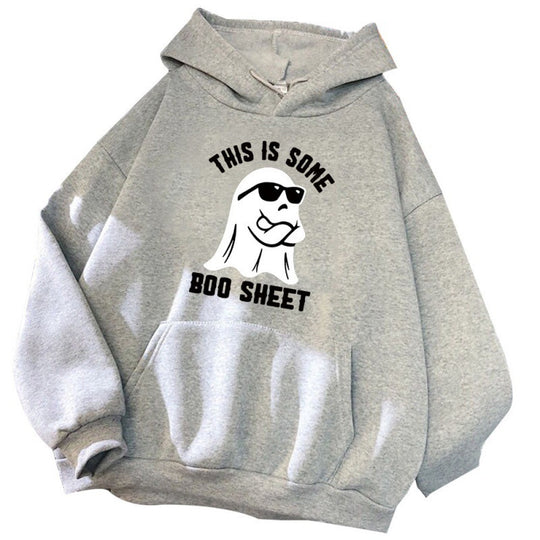 Damen Kapuzenpullover mit witzigem Spruch und bequemer Passform EB