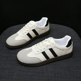 Damen Sportliche Sneakers im Retro-Stil mit strapazierfähigem Obermaterial und rutschfester Sohle EB