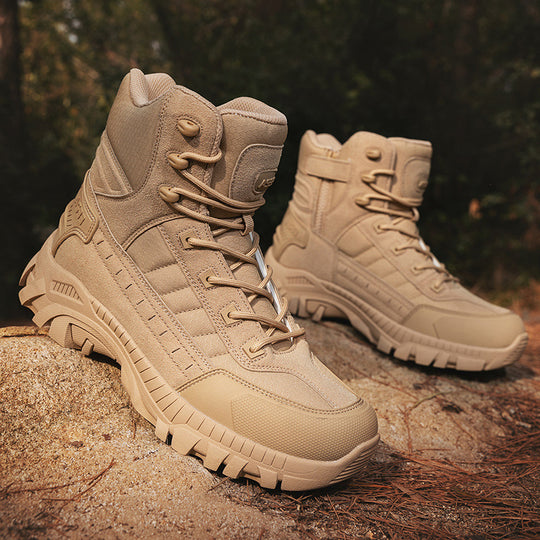 Herren Multifunktionale Outdoorschuhe mit hohem Knöchelschutz und rutschfester Sohle EB