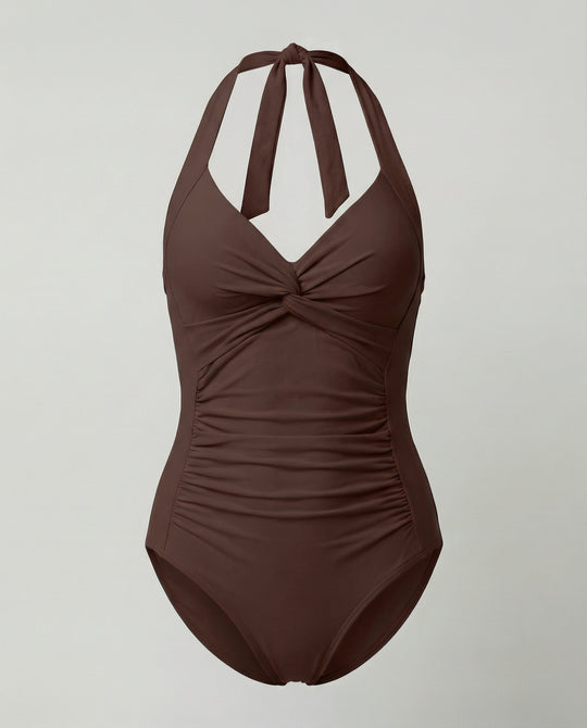 Damen Badeanzug mit raffiniertem Schnitt EB