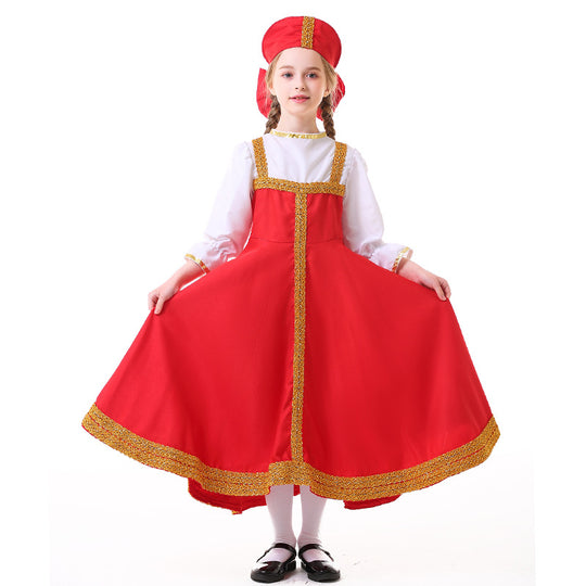 Mädchen Traditionelles Festkleid EB