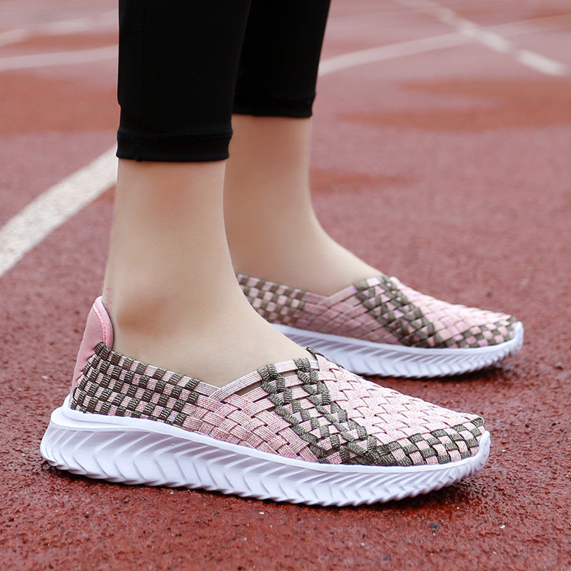 Damen Atmungsaktive Slipper mit flexiblem Design EB