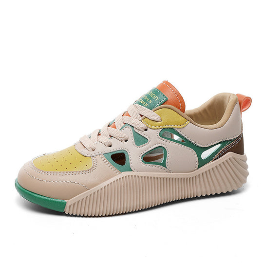 Damen Sportliche Sneakers mit innovativem Belüftungssystem und rutschfester Sohle EB