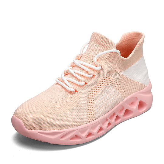 Damen Atmungsaktive Fitness Sneakers mit elastischer Dämpfungstechnologie EB