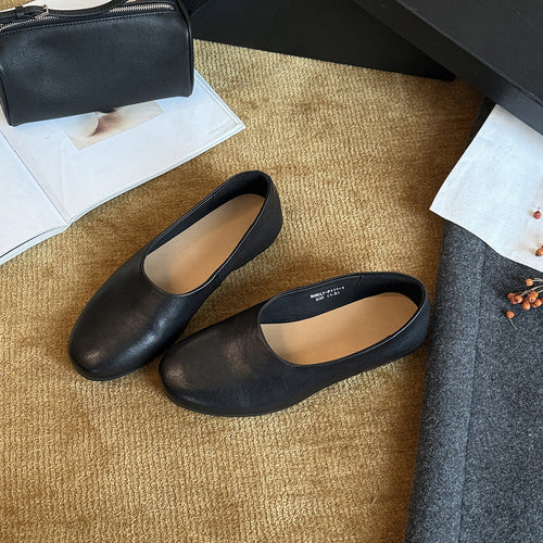 Damen Elegante Mokassins aus hochwertigem Leder mit weichem Innenfutter EB