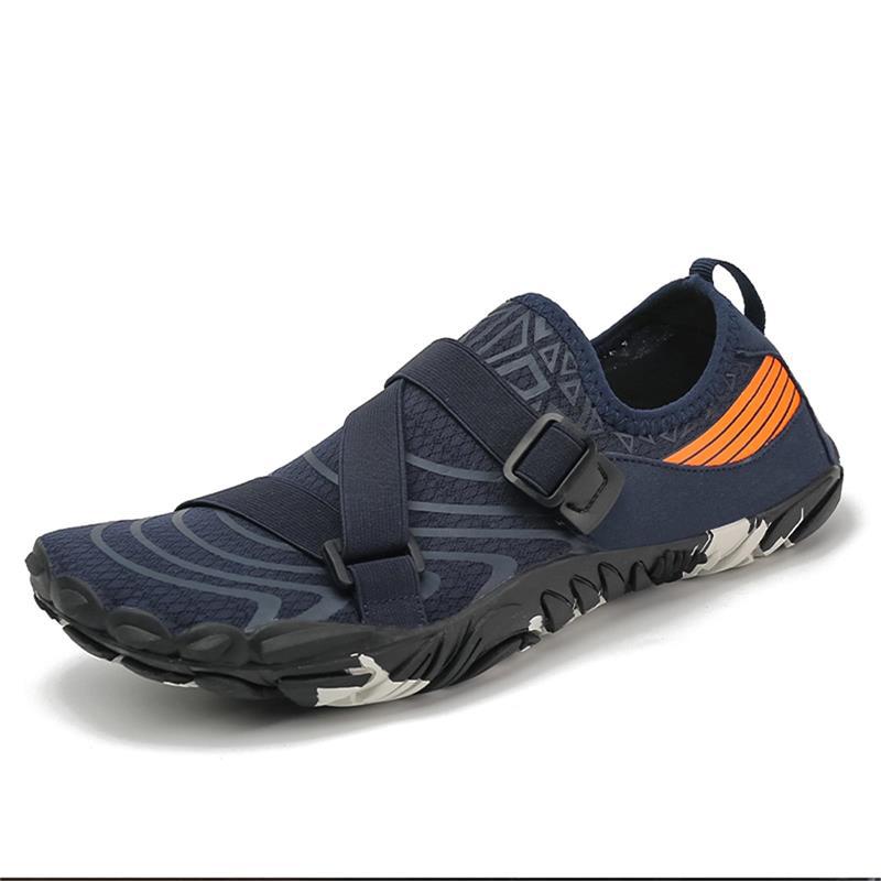 Damen Sportliche Aquafitness-Schuhe mit verstellbarem Gurt und rutschfester Sohle EB