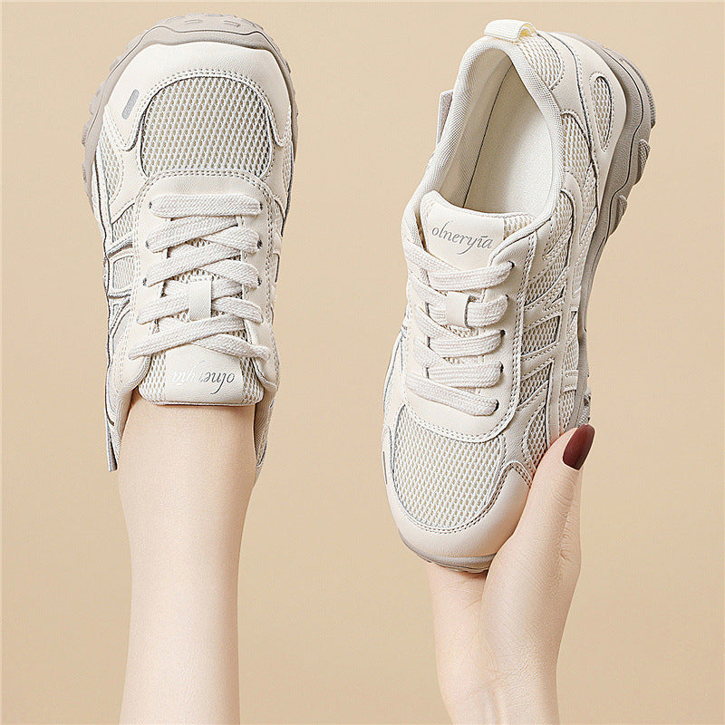 Damen Atmungsaktive Fitness-Sneaker mit stützender Sohle EB