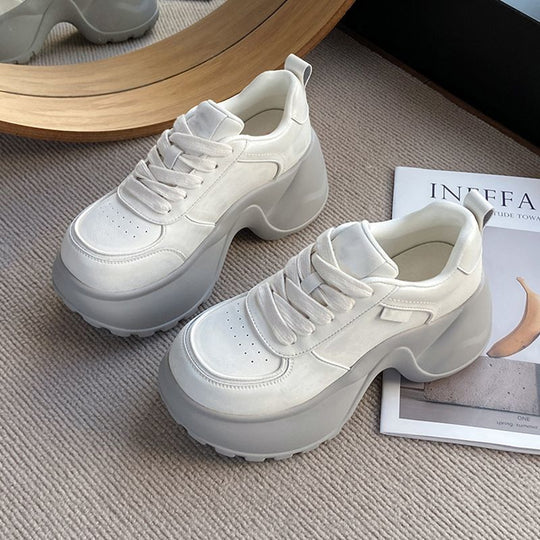 Damen Fashion Sneakers mit extrahohen Sohlen von EB