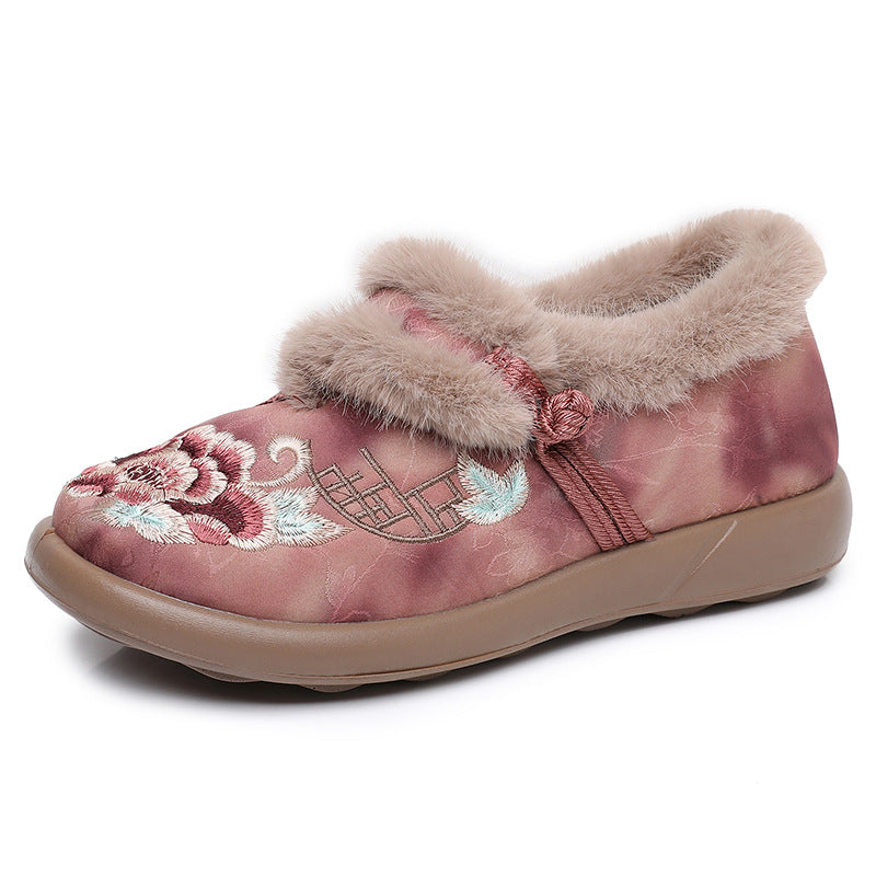 Damen elegante Hausschuh-Design mit warmer Fütterung EB