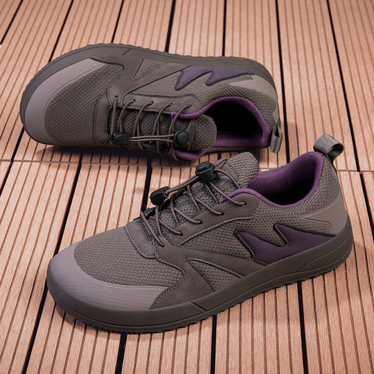 Unisex nan atmungsaktive Allround-Sneaker mit Schnellverschluss und stoßdämpfender Schaumsohle EB
