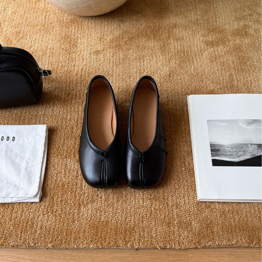 Damen Ballerinas mit modischem Design und rutschfester Sohle EB