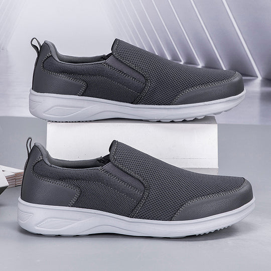 Damen Slip-On Freizeitschuhe mit atmungsaktiver Mesh-Oberfläche EB