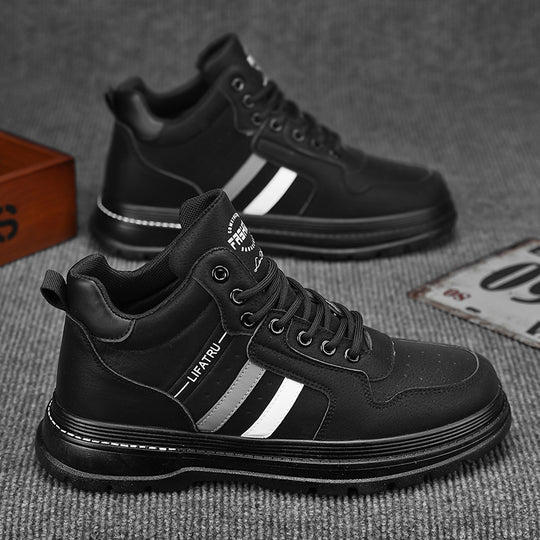 Damen Sportliche High-Top Sneakers mit rutschfester Sohle und atmungsaktivem Obermaterial EB