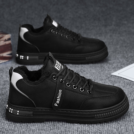 Damen modische Sneakers mit kuscheligem Innenfutter und rutschfester Sohle EB