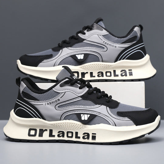 Damen Modische Lifestyle Sneakers mit rutschfester Sohle und atmungsaktiver Obermaterialstruktur EB