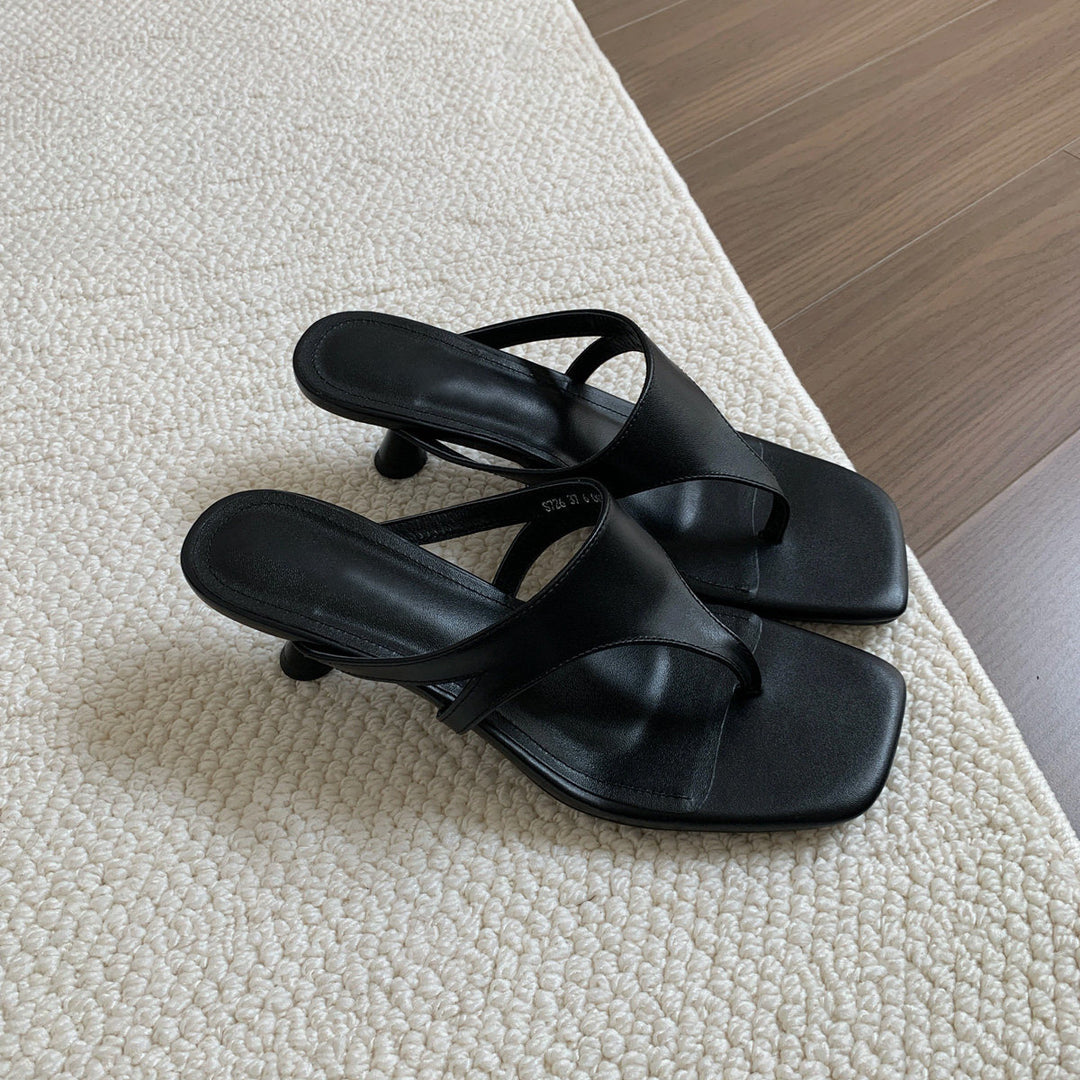 Damen Elegante Slingback-Sandaletten mit komfortablem Blockabsatz EB