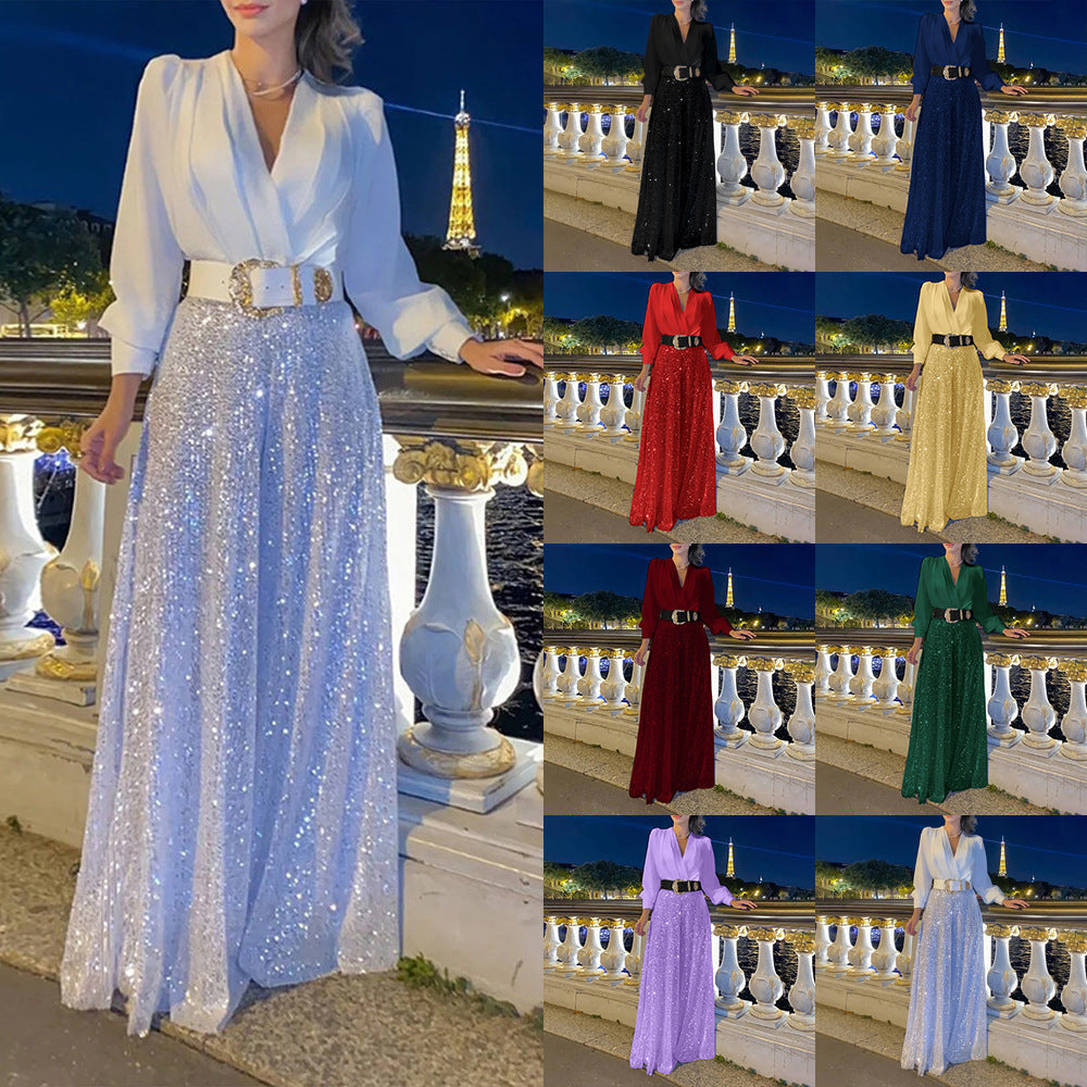 Damen Glamouröser Abendkleid EB