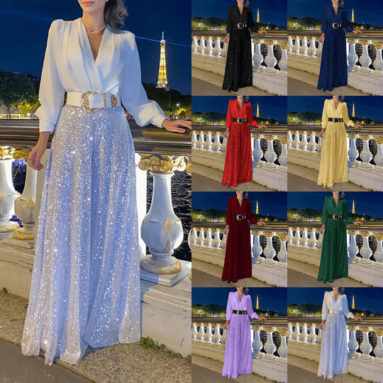 Damen Glamouröser Abendkleid EB