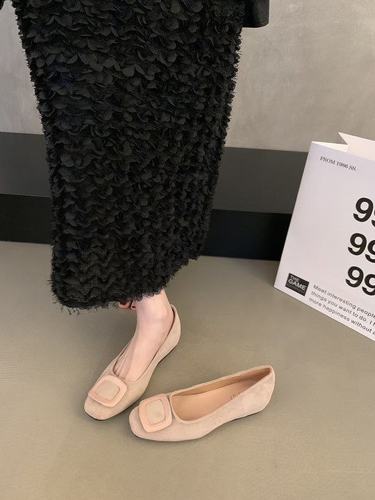 Damen elegante Ballerinas mit modischem Schleifenakzent und komfortabler Innensohle EB