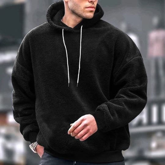 Herren Fleece-Kapuzenpullover mit weichem Innenfutter EB