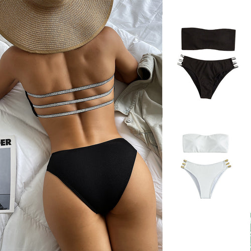 Damen Bandeau Oberteil EB