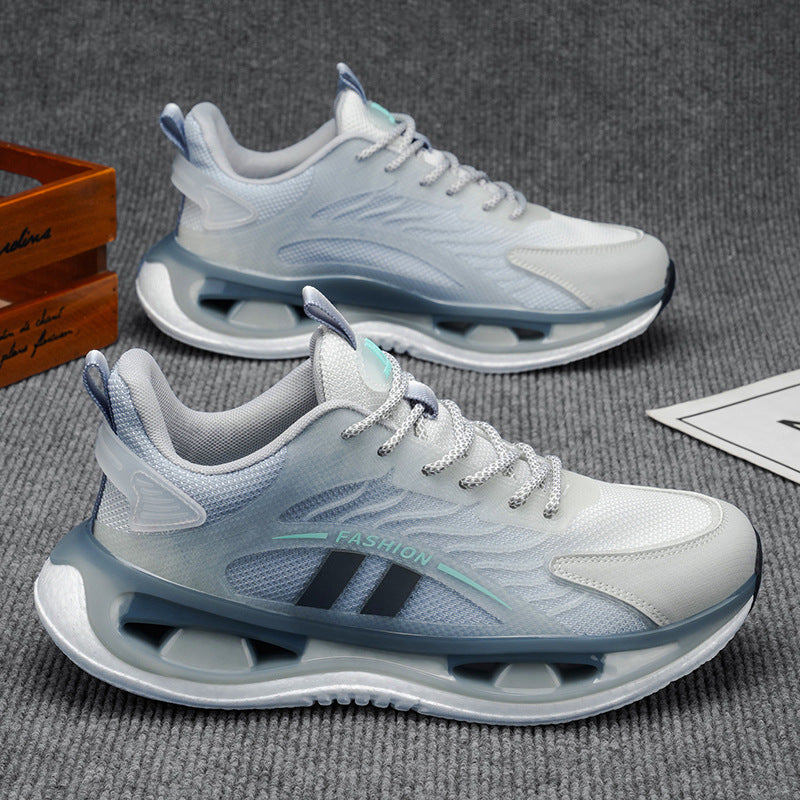 Damen Sportliche Laufschuhe mit atmungsaktiver Mesh-Oberfläche und stoßdämpfender Sohle EB