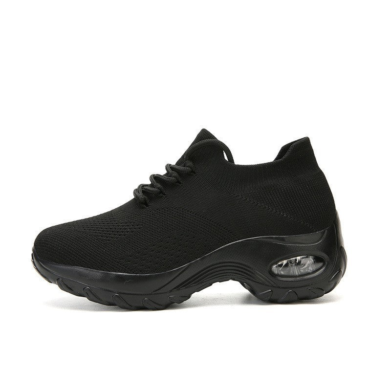 Damen Leichte und flexible Sneakers mit dämpfender Sohle EB