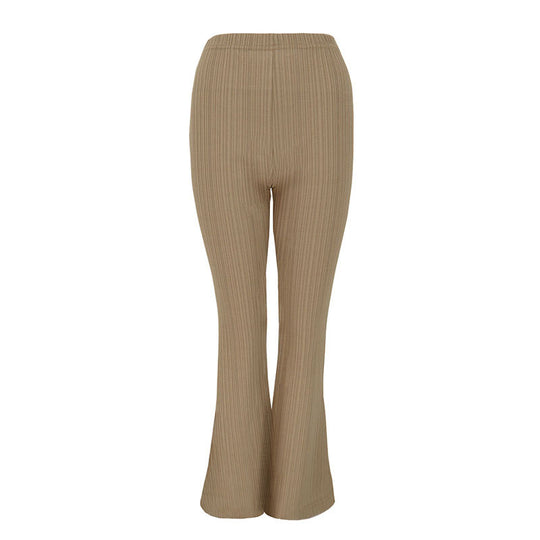 Damen Flared Strickhose EB