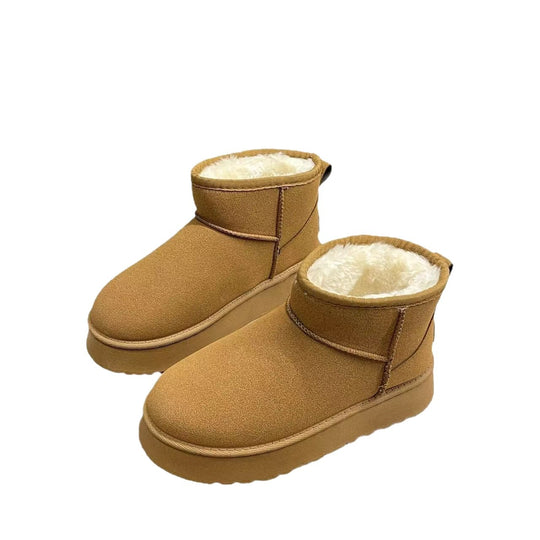 Damen Bequeme Winterstiefel mit weichem Innenfutter EB