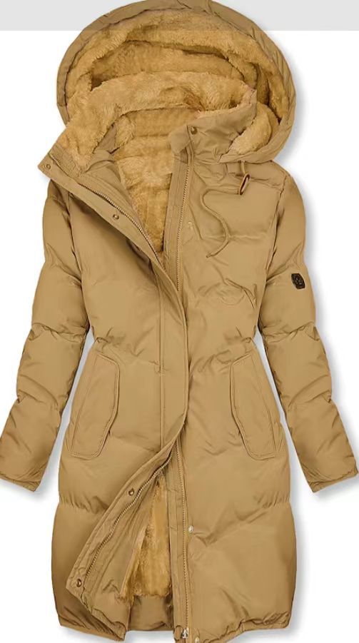 Damen Wärmeisolierte Parkajacke mit kuscheligem Innenfutter EB
