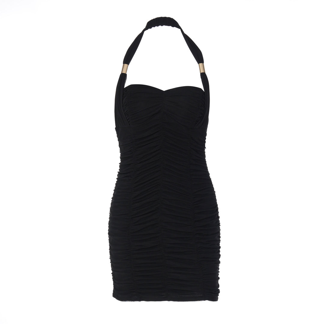 Damen Figurbetontes Korsettkleid mit Raffungen EB