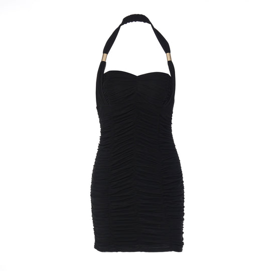 Damen Figurbetontes Korsettkleid mit Raffungen EB
