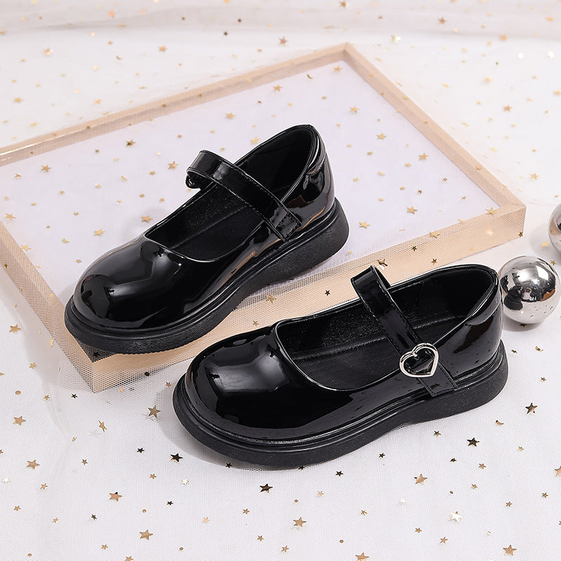 Damen Bequeme Ballerina-Schuhe mit Herz-Applikation EB