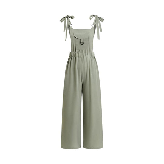 Damen Overall mit verstellbaren Trägern und praktischen Taschen EB