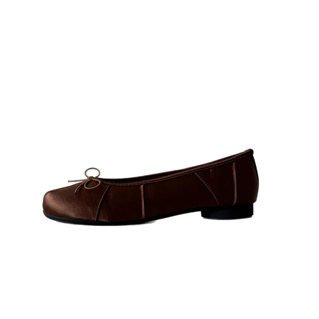Damen Komfortable Ballerinas mit dekorativem Schnitt EB