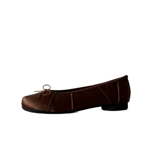 Damen Komfortable Ballerinas mit dekorativem Schnitt EB