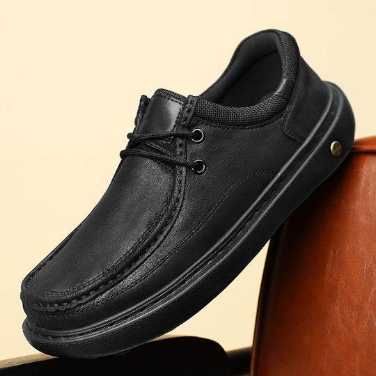 Herren Elegante Mokassinschuhe mit elastischem Einschlupfdesign EB