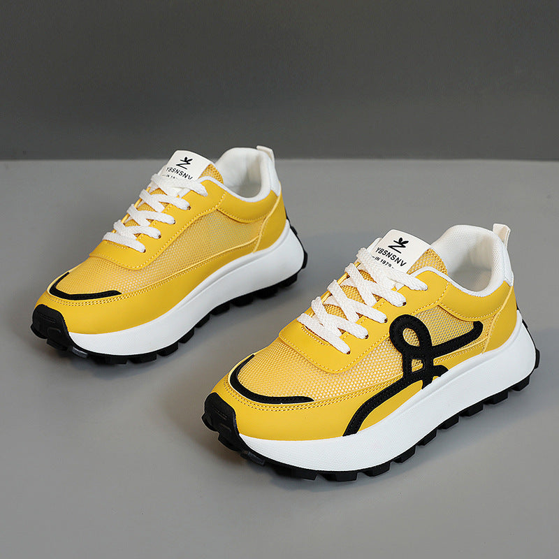 Damen Sportliche Sneaker mit atmungsaktiver Mesh-Oberfläche und dämpfendem Komfort EB