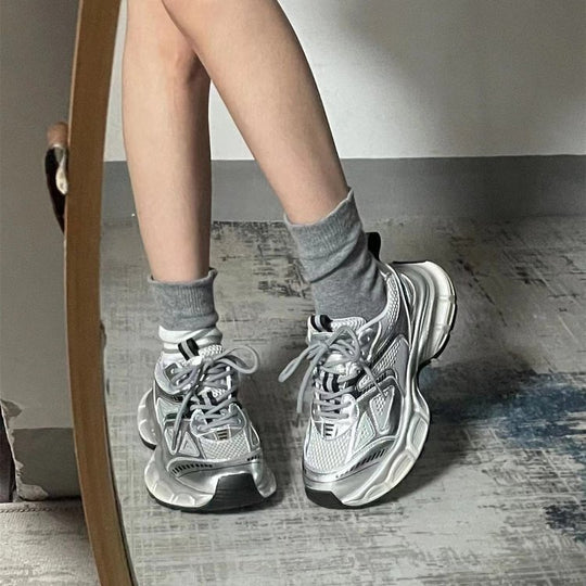 Damen Sportliche Laufschuhe mit atmungsaktivem Obermaterial und bequemer Dämpfung EB