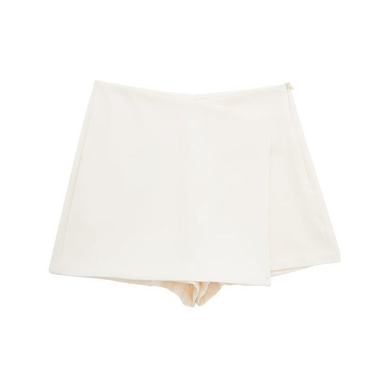 Damen sportliche Shorts mit elegantem Layering-Design EB