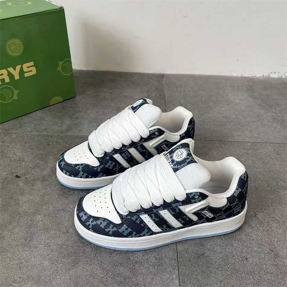 Damen Sportliche Sneakers im modernen Patchwork-Design EB