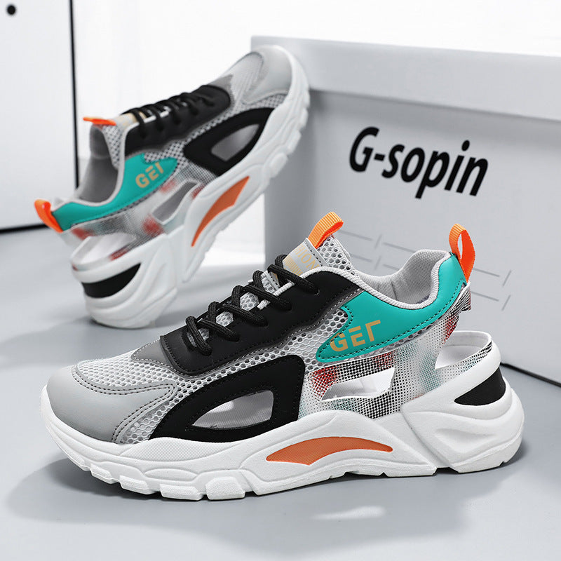 Damen Sportliche Sneaker mit atmungsaktivem Mesh und dämpfender Sohle EB