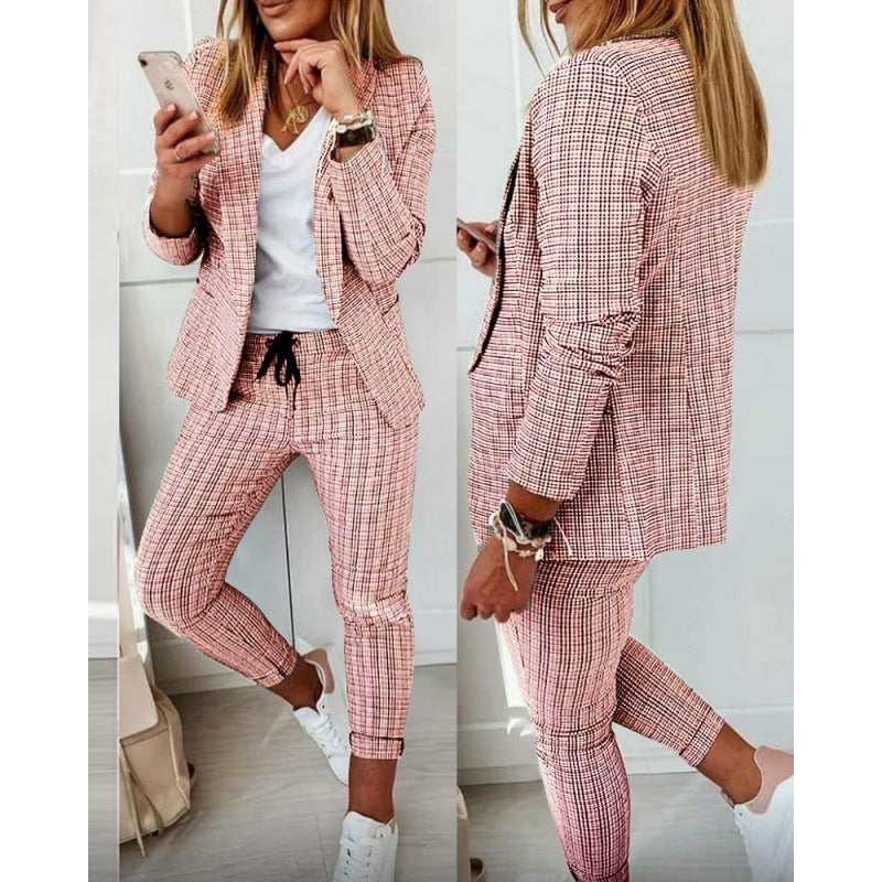 Damen Blazer und Hose Set EB