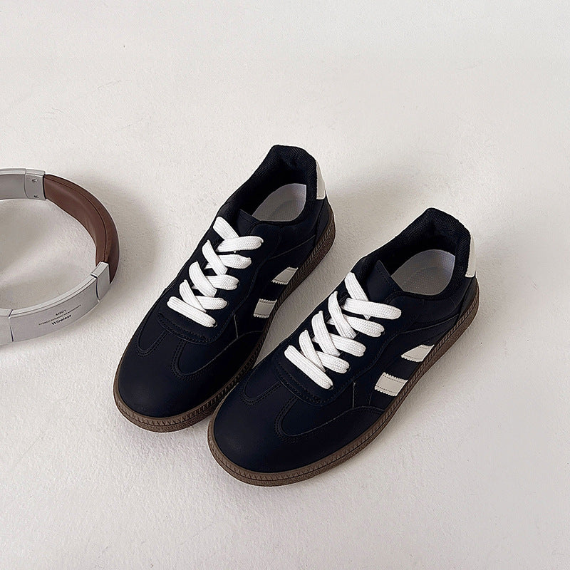 Damen Sportliche Sneakers mit atmungsaktiver Struktur und rutschfester Sohle EB