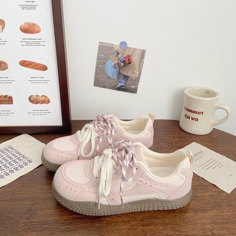 Damen Sneakers mit modischem Schnürsystem und rutschfester Sohle EB