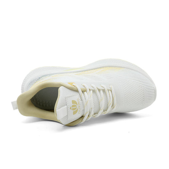 Damen Sportliche Lauf-Sneaker mit atmungsaktivem Mesh-Obermaterial und dämpfender Laufsohle EB