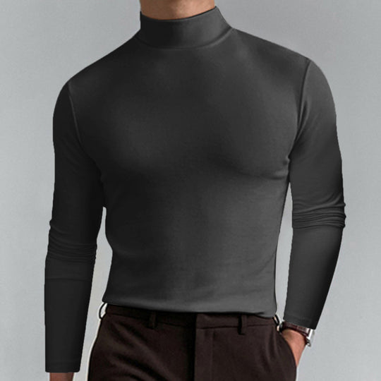 Herren Hochwertiger Rollkragenpullover EB