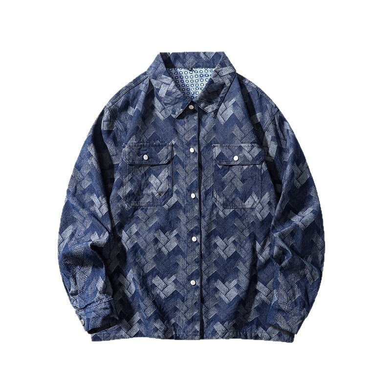 Herren lässige Overshirt EB