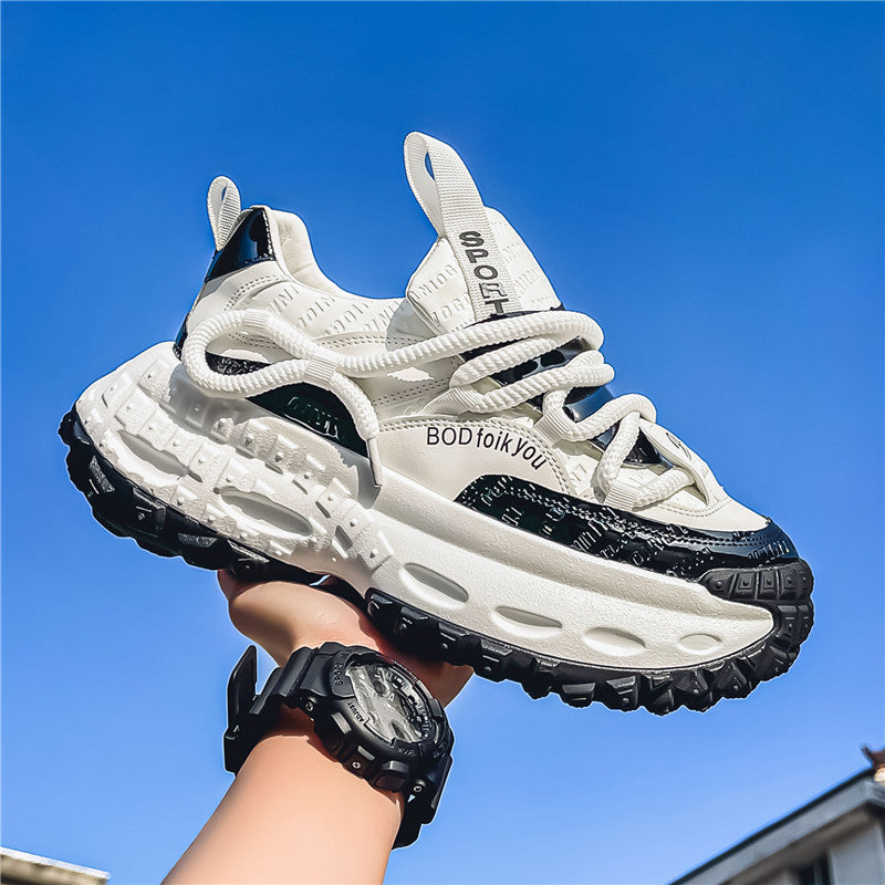 Damen Sportliche Chunky Sneakers mit rutschfester Sohle und modischem Design EB